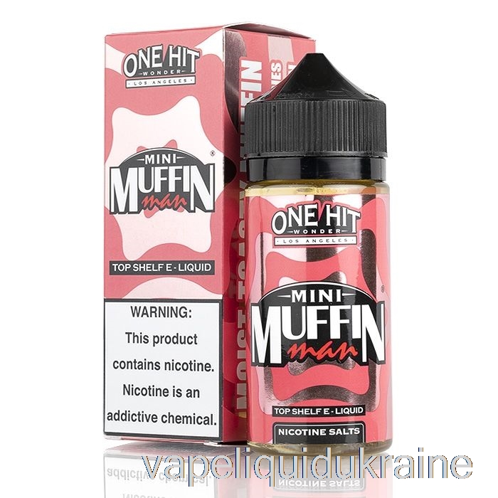 Vape Liquid Ukraine Mini Muffin Man - One Hit Wonder - 100mL 0mg